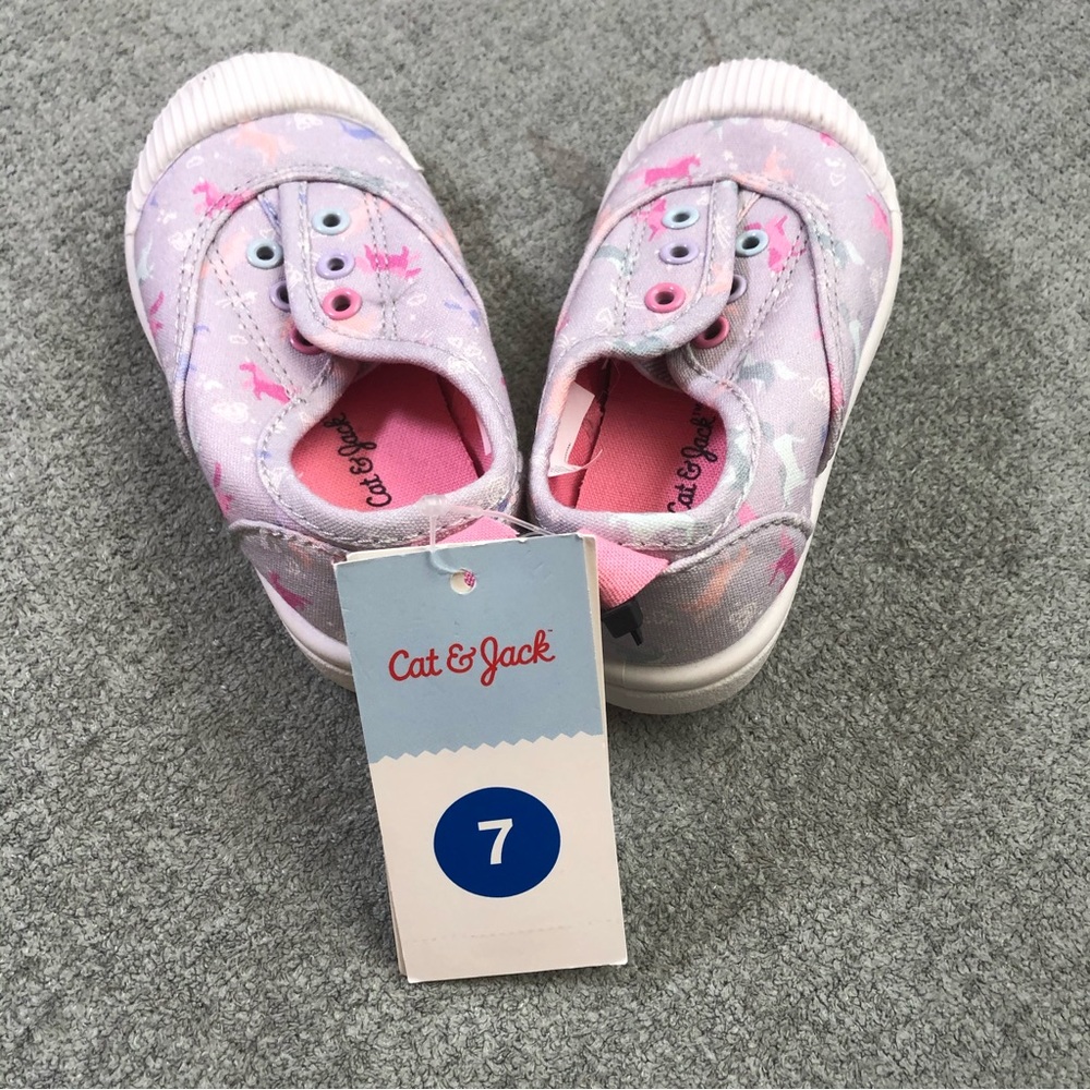 NWT Toddler Cat & Jack Rory Slip-on Sneakers size 7
